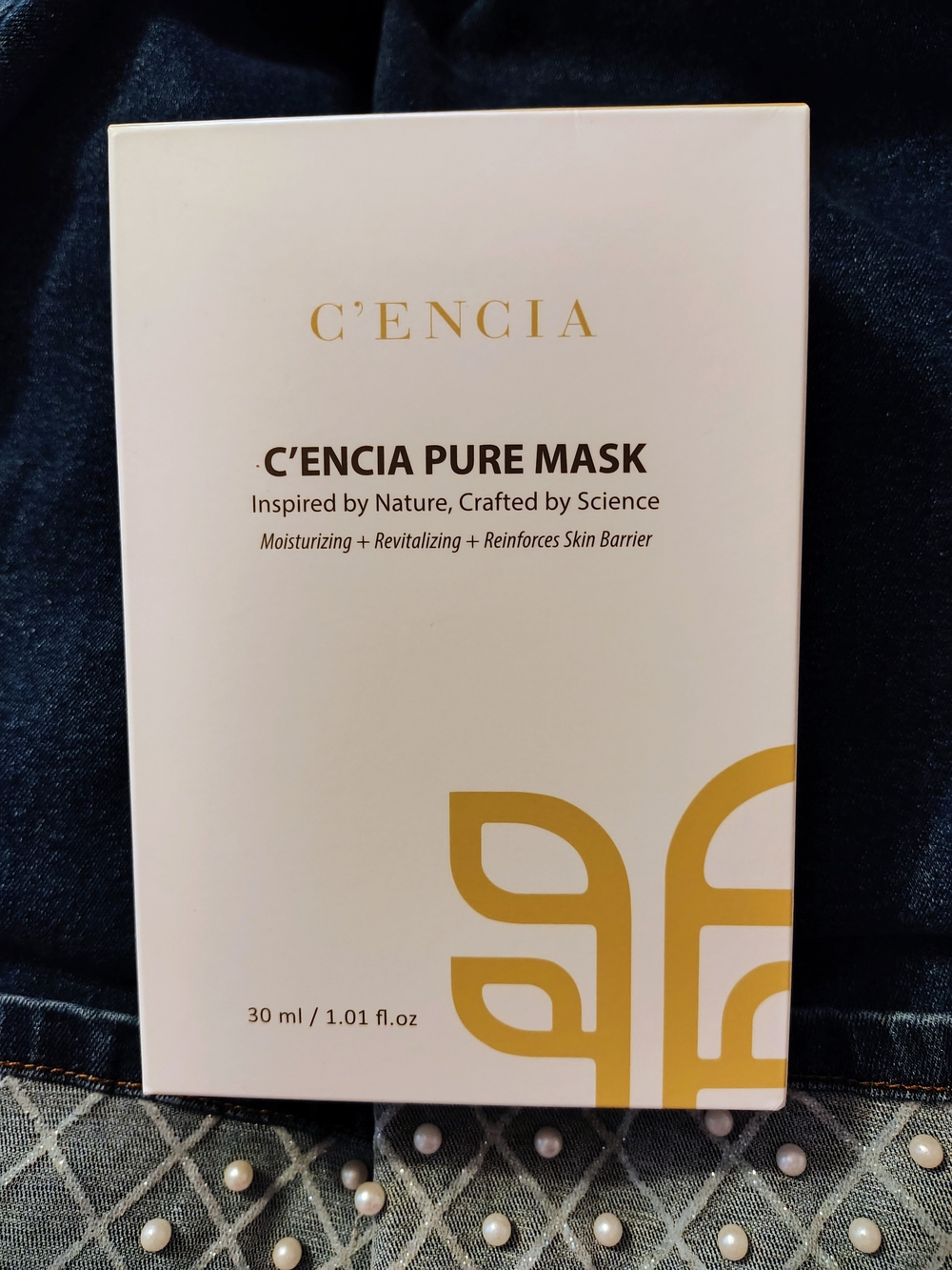 Live Pure C'Encia Bamboo Mask Moisturizing All Natural 10 Pack